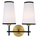 Sconces Double Candle by JVI Designs ( 261 | 1276-10 Bellevue ) 