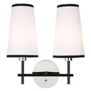 Sconces Double Glass by JVI Designs ( 261 | 1276-15 Bellevue ) 
