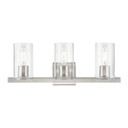Bathroom Fixtures Three Lights by Livex Lighting ( 107 | 18033-91 Clarion ) 