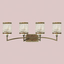 Bathroom Fixtures Four Lights by Livex Lighting ( 107 | 50564-64 Grammercy ) 