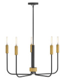 Mid. Chandeliers Candle by Lark ( 531 | 83634BK-LCB Austen ) 