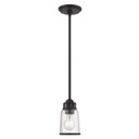 Mini Pendants Glass Down by Livex Lighting ( 107 | 40021-07 Lawrenceville ) 