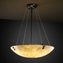 Pendants Bowl Style by Justice Designs ( 102 | CLD-9662-35-MBLK-F3 Clouds ) 