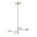 Mini Chandeliers Geometric/Linear by Livex Lighting ( 107 | 45864-91 Bannister ) 