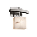 Sconces Single Glass by Justice Designs ( 102 | FAL-8597-55-NCKL LumenAria ) 