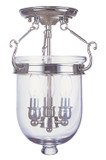Foyer/Hall Lanterns Glass w/Frame by Livex Lighting ( 107 | 5061-35 Jefferson ) 