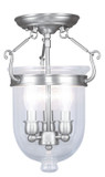 Foyer/Hall Lanterns Glass w/Frame by Livex Lighting ( 107 | 5061-91 Jefferson ) 
