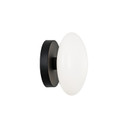 Sconces Single Glass by Matteo Lighting ( 423 | S05101MBOP Pearlesque ) 