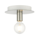 Flush Mounts Exposed Lamps by Livex Lighting ( 107 | 45871-91 Hillview ) 