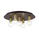 Flush Mounts Multi-Port/Cluster by Livex Lighting ( 107 | 45875-07 Hillview ) 