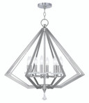 Mid. Chandeliers Candle by Livex Lighting ( 107 | 50668-91 Diamond ) 