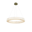 Pendants Ring/Halo by Justice Designs ( 102 | FAL-8222-BRSS LumenAria ) 