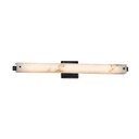 Bathroom Fixtures Cylindrical / Linear by Justice Designs ( 102 | FAL-8685-MBLK LumenAria ) 