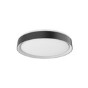 Flush Mounts Glass Down by Kuzco Lighting ( 347 | FM43916-BK/WH-5CCT Essex ) 
