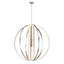 Pendants Sphere by Justice Designs ( 102 | NSH-4304-NCKL Liv ) 