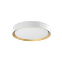 Flush Mounts Glass Down by Kuzco Lighting ( 347 | FM43916-WH/GD-5CCT Essex ) 