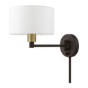 Lamps Wall by Livex Lighting ( 107 | 40080-07 Swing Arm Wall Lamps ) 