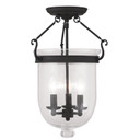 Semi-Flush Mts. Candle by Livex Lighting ( 107 | 5082-04 Jefferson ) 