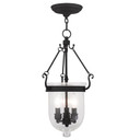Foyer/Hall Lanterns Glass w/Frame by Livex Lighting ( 107 | 5083-04 Jefferson ) 
