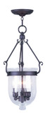Foyer/Hall Lanterns Glass w/Frame by Livex Lighting ( 107 | 5083-07 Jefferson ) 