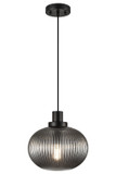 Pendants Glass Down by Matteo Lighting ( 423 | C61003BKSM Charismo ) 