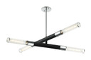 Linear/Island 4 Light + by Matteo Lighting ( 423 | C61204MBCH Tubo ) 