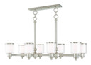 Linear/Island 4 Light + by Livex Lighting ( 107 | 40208-91 Middlebush ) 