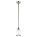 Mini Pendants Glass Down by Livex Lighting ( 107 | 40210-91 Middlebush ) 