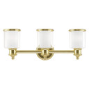 Bathroom Fixtures Three Lights by Livex Lighting ( 107 | 40213-02 Middlebush ) 