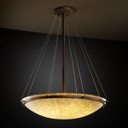 Pendants Bowl Style by Justice Designs ( 102 | CLD-9697-35-DBRZ-LED6-6000 Clouds ) 