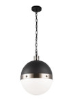 Pendants Glass Down by Matteo Lighting ( 423 | C61803BNOP Torino ) 