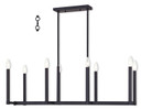 Linear/Island 4 Light + by Livex Lighting ( 107 | 40258-07 Alpine ) 