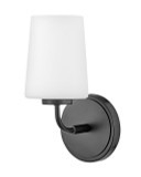 Sconces Single Glass by Lark ( 531 | 853450BK Kline ) 