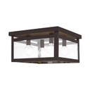 Flush Mounts Cage Style by Livex Lighting ( 107 | 4032-07 Milford ) 