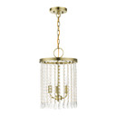 Mini Chandeliers Glass Shade by Livex Lighting ( 107 | 51060-01 Elizabeth ) 