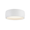 Flush Mounts Drum Shade by Kuzco Lighting ( 347 | FM82106-WH Savile ) 