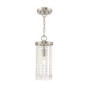Mini Pendants Glass Down by Livex Lighting ( 107 | 51062-91 Elizabeth ) 