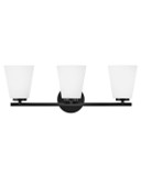 Bathroom Fixtures Three Lights by Lark ( 531 | 85423BK Bri ) 