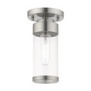 Semi-Flush Mts. Glass Down by Livex Lighting ( 107 | 40480-91 Hillcrest ) 