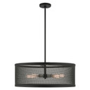 Pendants Drum Shade by Livex Lighting ( 107 | 46215-04 Industro ) 