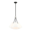 Mini Chandeliers Drum Shade by Livex Lighting ( 107 | 40563-04 Prato ) 