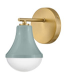 Sconces Single Glass by Lark ( 531 | 85510SF Haddie ) 
