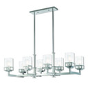Linear/Island 4 Light + by Livex Lighting ( 107 | 40598-05 Harding ) 