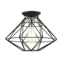 Flush Mounts Cage Style by Livex Lighting ( 107 | 46248-04 Knox ) 