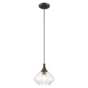 Mini Pendants Cable by Livex Lighting ( 107 | 40610-92 Hand Blown Art Glass Mini Pendants ) 