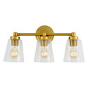 Bathroom Fixtures Three Lights by JVI Designs ( 261 | 463-10 Wilshire ) 