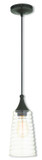 Mini Pendants Cable by Livex Lighting ( 107 | 40637-92 Hand Blown Art Glass Mini Pendants ) 