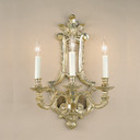 Sconces Triple Candle by JVI Designs ( 261 | 633-05 Traditional Brass ) 