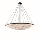 Pendants Bowl Style by Justice Designs ( 102 | FAL-9698-35-DBRZ LumenAria ) 