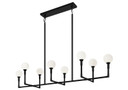 Linear/Island 4 Light + by Matteo Lighting ( 423 | C64808BKOP Candlestix ) 